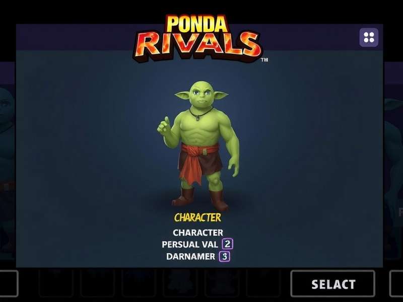 Ponda Heroic Rivals Character Selection Screen